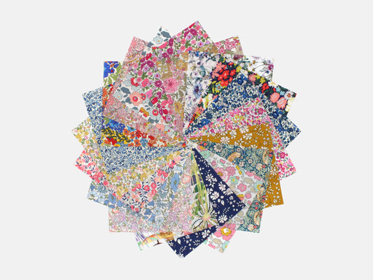 Liberty Fabrics Tana Lawn™ Cotton 5" Charm Squares, Pack of 20