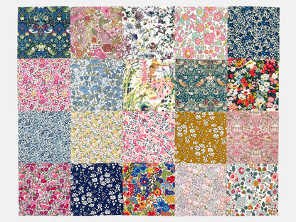 Liberty Fabrics Tana Lawn™ Cotton 5" Charm Squares, Pack of 20