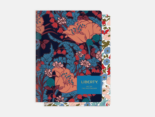 Liberty Floral Writers Notebooks, Set of Two