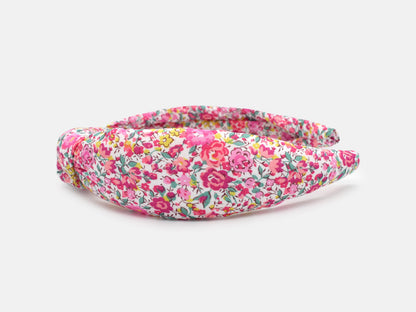 Padded Knot Headband - Liberty Emma and Georgina N Print