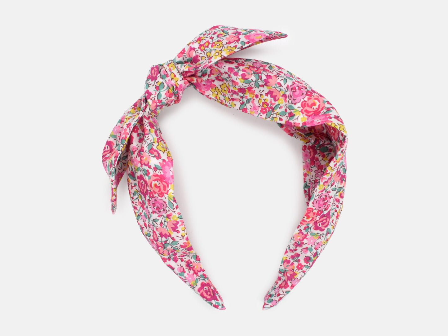 Side Bow Headband - Liberty Emma and Georgina N Print