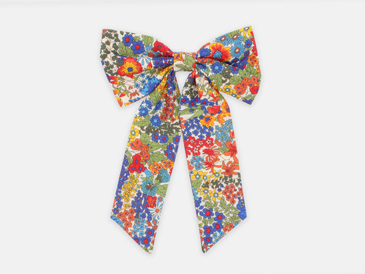 Large Bow Hair Clip - Liberty Margaret Annie A Print