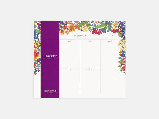 Liberty Margaret Annie Weekly Notepad