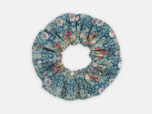Scrunchie - Liberty Strawberry Thief P Print