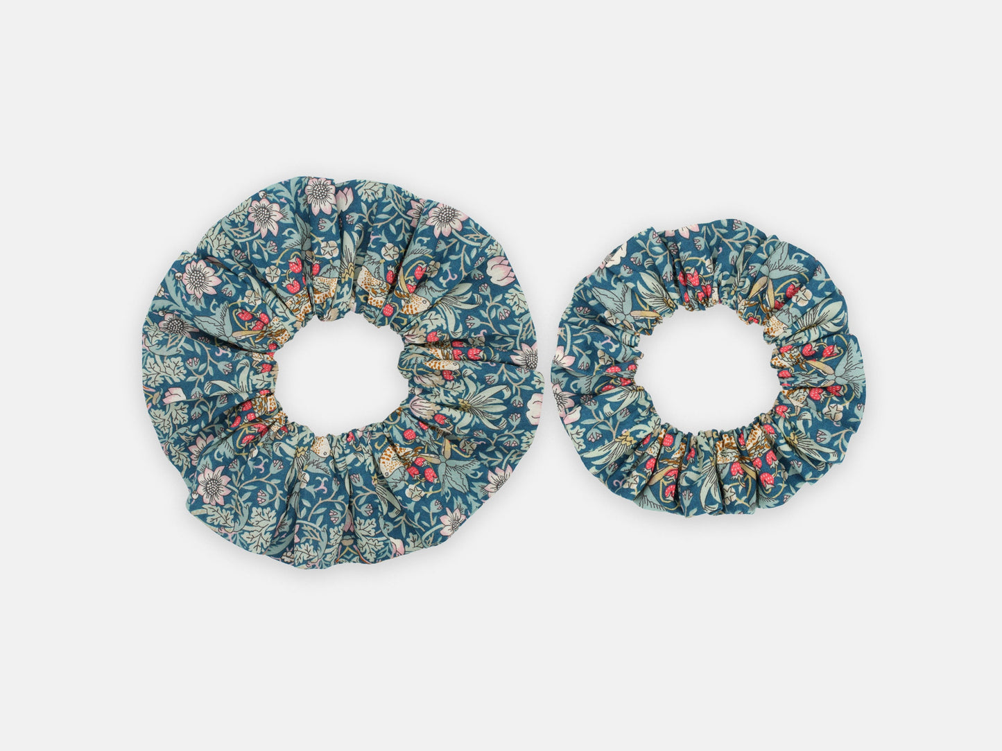 Scrunchie - Liberty Strawberry Thief P Print