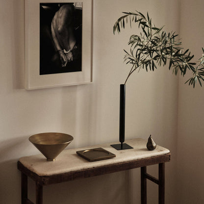 audo copenhagen (menu) | stance vase | bronzed brass 50cm