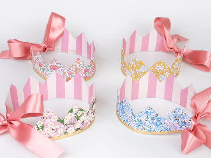 Meri Meri x Liberty Party Crowns (8)