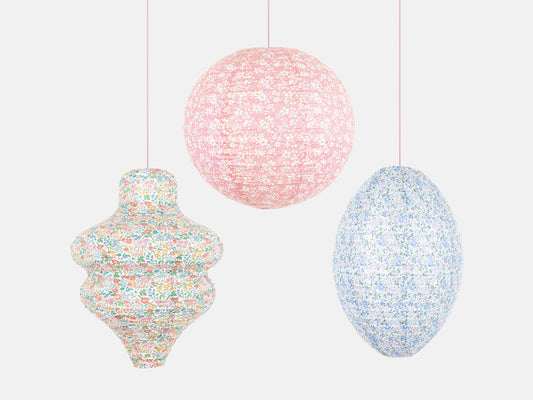 Meri Meri x Liberty Pastel Floral Lanterns (3)