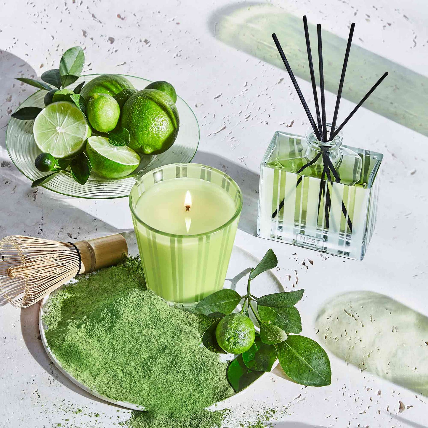 Lime Zest & Matcha Classic Candle