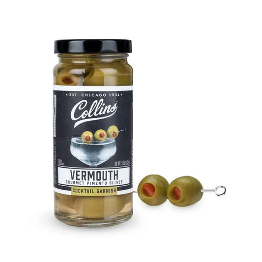 Collin's Vermouth Martini Pimento Olives