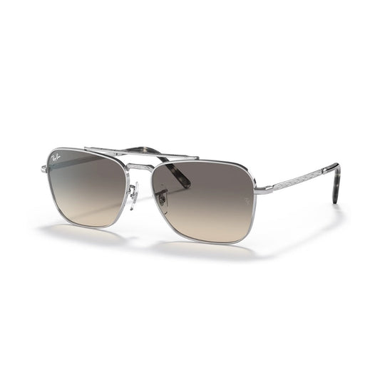 RAYBAN - NEW CARAVAN | Silver w/ Gradient Grey