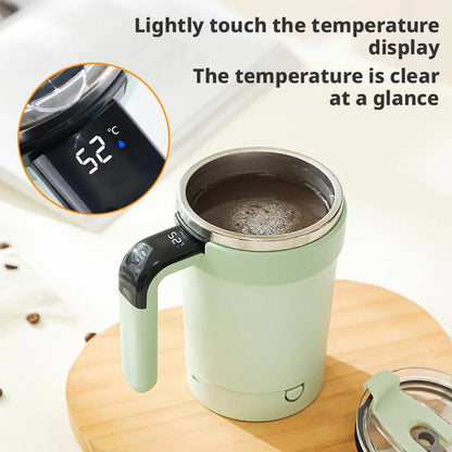 Automatic Coffee Stirring Cup Magnetic Tumbler Rotating Stirring Cup Electric Portable Coffee Cup Kitchen Accessories