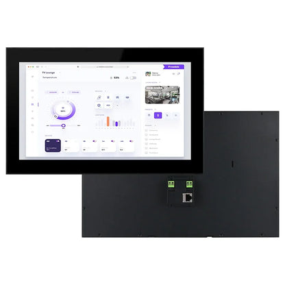 2025 Bigger Size 14 Inch Aluminum case Home Automation Smart Security in Wall Control Panel Pc