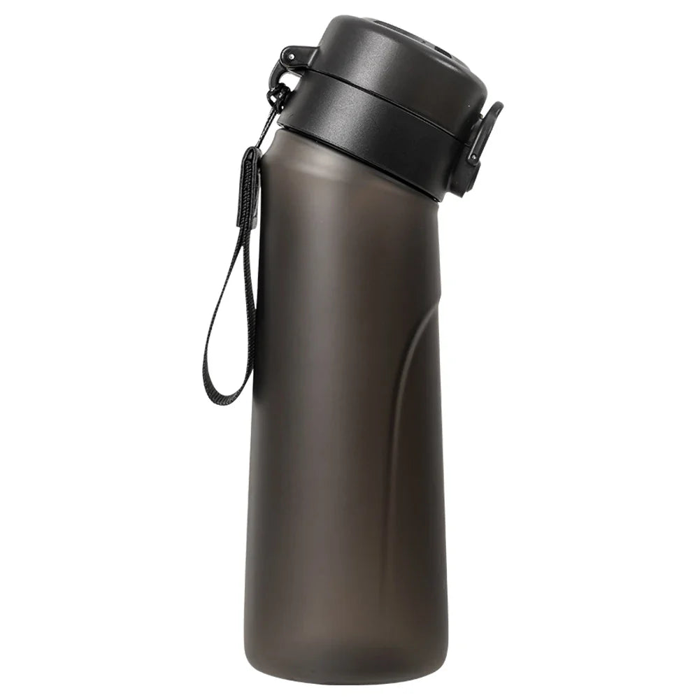 650ML Flavored Water Bottle Sports Drinking Bottle Fruit Fragrance Pods Water Cups for Outdoor Camping Gym Fitness Bottles