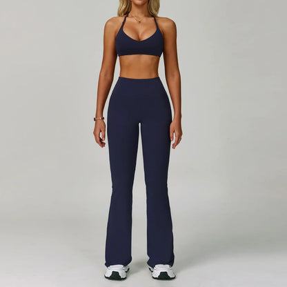 2Pcs Sets Women's Tracksuit Fitness Clothes Yoga Sets Sportswear Workout Bra High Waist Leggings Set Gym Clothing Sports Suits