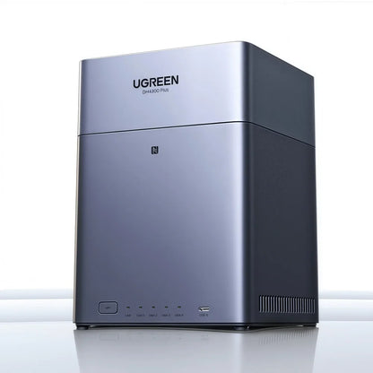Brand UGREEN DH4300plus Home AI NAS Octa Core Rockchip A55-A76 8GB LPDDR4X 4-Bay SATA HDD/SSD Support NFC RJ45 2.5GbE Networking
