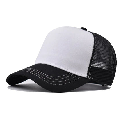 Baseball Cap Adult Net cap Hat Pure color Unisex Summer hat Breathable hat No pattern shade Spring Autumn Cap Hip Hop Fitted Cap