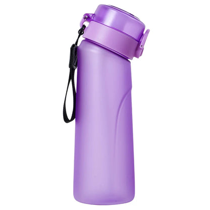 650ML Flavored Water Bottle Sports Drinking Bottle Fruit Fragrance Pods Water Cups for Outdoor Camping Gym Fitness Bottles