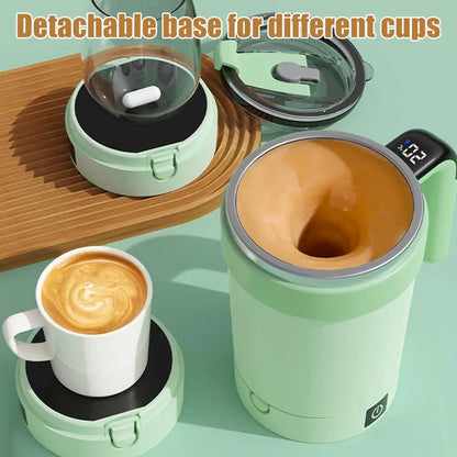 Automatic Coffee Stirring Cup Magnetic Tumbler Rotating Stirring Cup Electric Portable Coffee Cup Kitchen Accessories