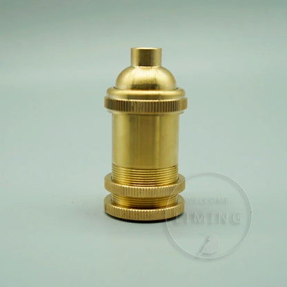 E14 Brass Light Socket Bulbs Edison Retro DIY Pendant Lamp Holder Base Retro Edison Bulb Holder Candle Light Socket