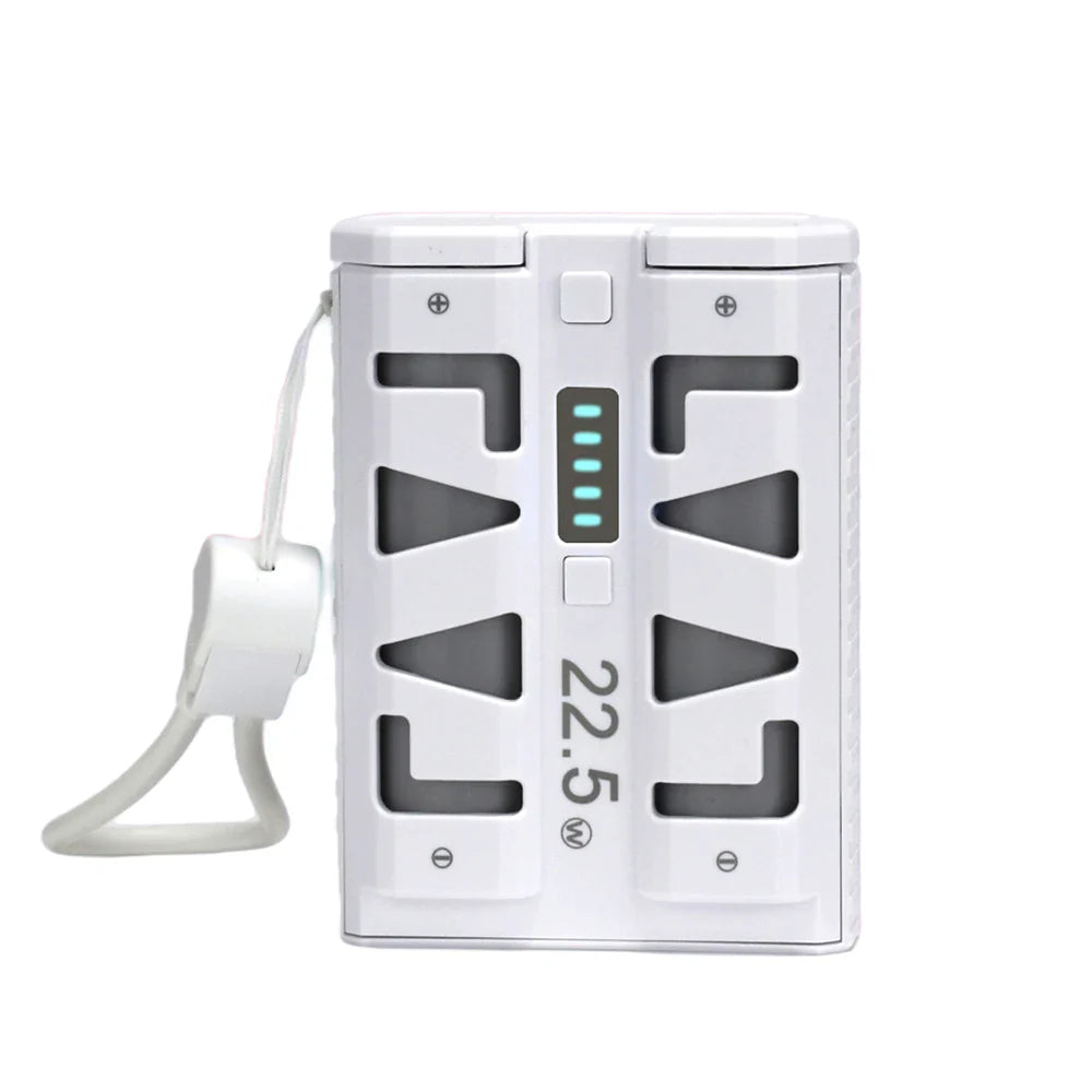2026 New Power Bank DIY Kit  With 22.5W Fast Charging Portable Detachable Design Dual Mode Low Current 21700 Battery Case