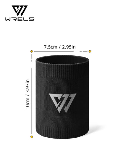 1/2PCS Sports Wrist Guard Breathable Sweat Absorbing Wrist Band Men Women Lightweight Basketball Volleyball Fitness Wristbands