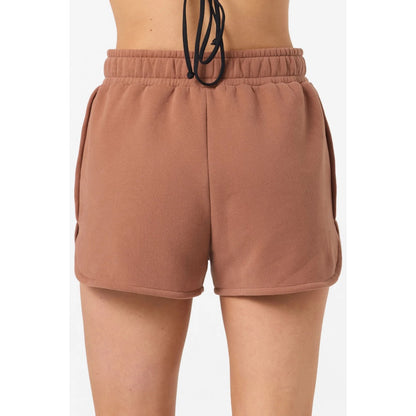 ONEILL - CHORE BREAK SCALLOP FLEECE SHORT | Carob Brown