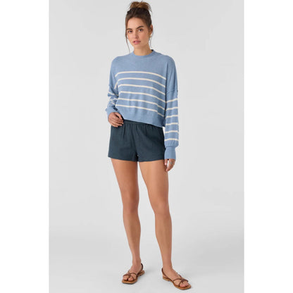 ONEILL -ZEPHI LONG SLEEVE SWEATER | FADED DENIM