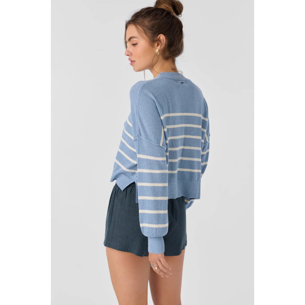 ONEILL -ZEPHI LONG SLEEVE SWEATER | FADED DENIM