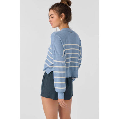 ONEILL -ZEPHI LONG SLEEVE SWEATER | FADED DENIM
