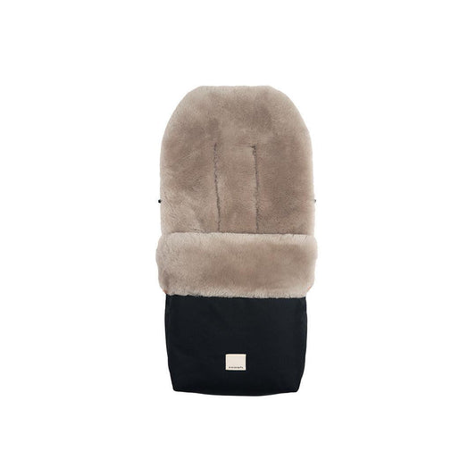 BINIBAMBA Puffmuff - Noir + Toast