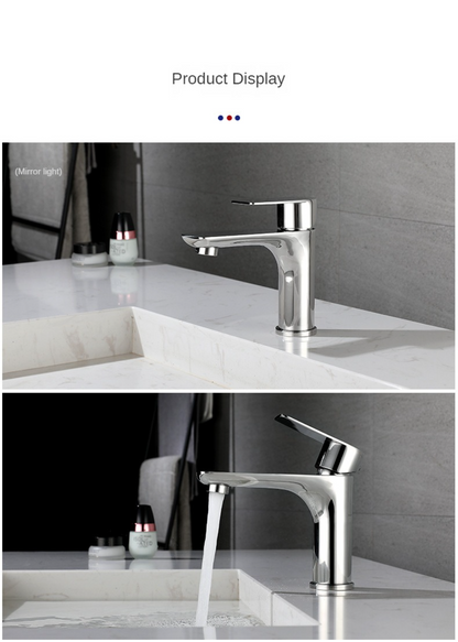 Bathroom Water Faucet Taps Cold and Hot Stainless Steel Single Hole Wash Basin Faucets Mixer Torneira Cascata Dourada