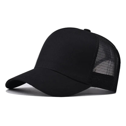Baseball Cap Adult Net cap Hat Pure color Unisex Summer hat Breathable hat No pattern shade Spring Autumn Cap Hip Hop Fitted Cap