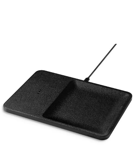 Catch:3 Leather Wireless Charging Pad and Organizer
