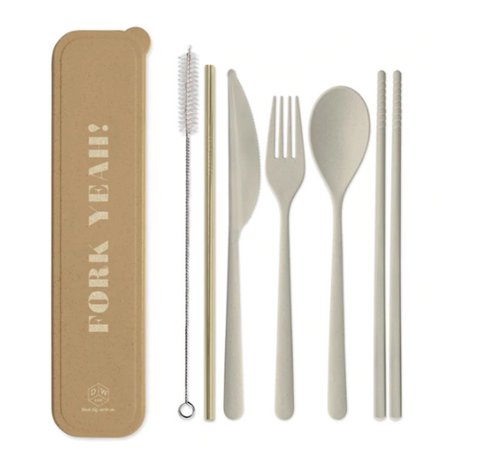 "Fork Yeah" - Portable Flatware Set