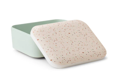 Melamine Lunch Box - Terrazzo/Mint/Ochre