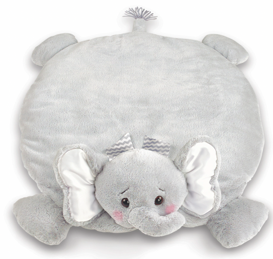 Lil’ Spout Gray Elephant Belly Blanket