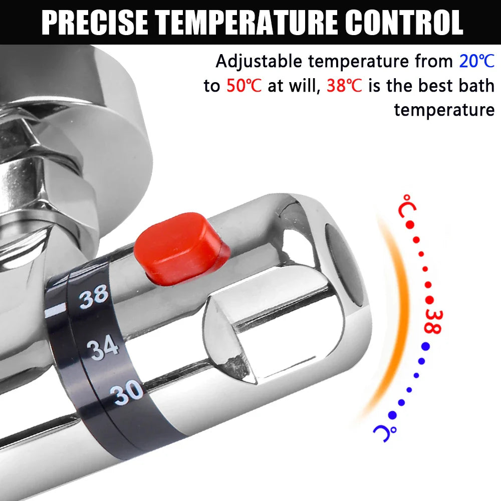 Bathroom Tool Bathtub Faucet Bathroom Mixing Valve T hermostatic Shower Faucet Hot And Cold Mixer T hermostatic Tap