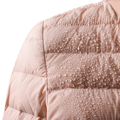 12 Colors Women Long Sleeves 90% White Duck Down Female Slim Warm Inner Ultra Lightweight Packable Ski Jacket Down Liner Jackets