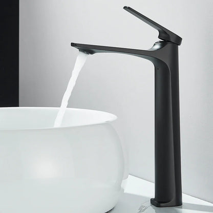 Black Bathroom Sink Faucet for Two Hole Kitchen Stainless Steel Washbasin Shower Faucet Accessories Hot & Cold Water Mixer Tap