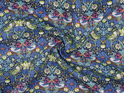 Side Bow Headband - Liberty Strawberry Thief J Print