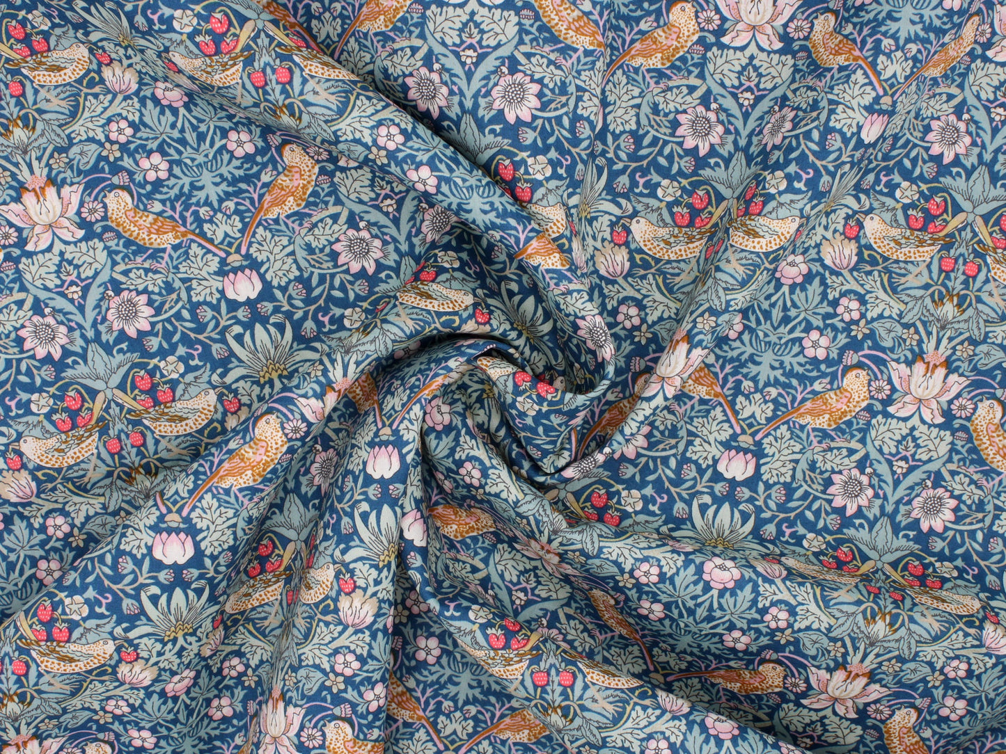 Classic Knot Headband - Liberty Strawberry Thief P Print