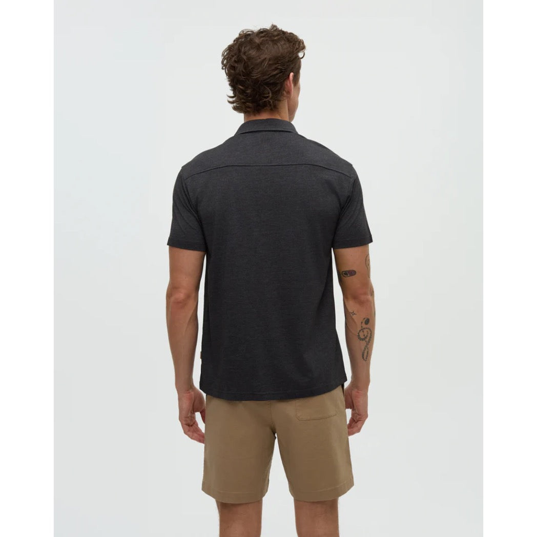 TENTREE - HAWTHORN SHIRT | Meteorite Black Heather