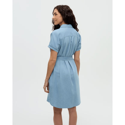 TENTREE - TERN DRESS | Light Wash