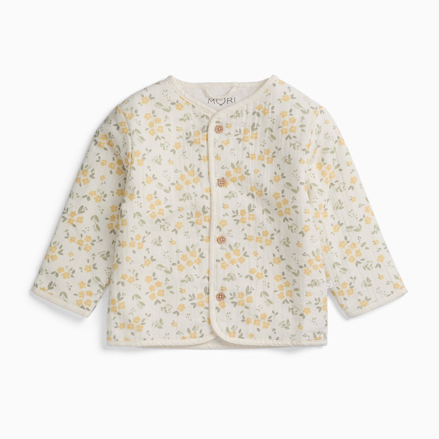 Floral Muslin Padded Jacket
