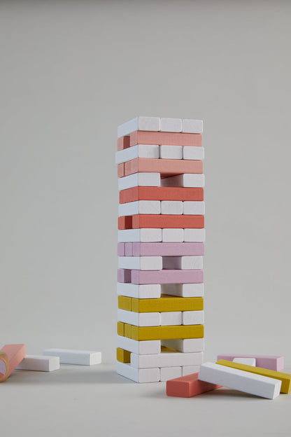 Color Pop Tumbling Tower Game