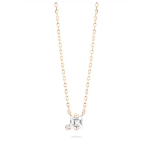 Remi White Topaz Princess Necklace