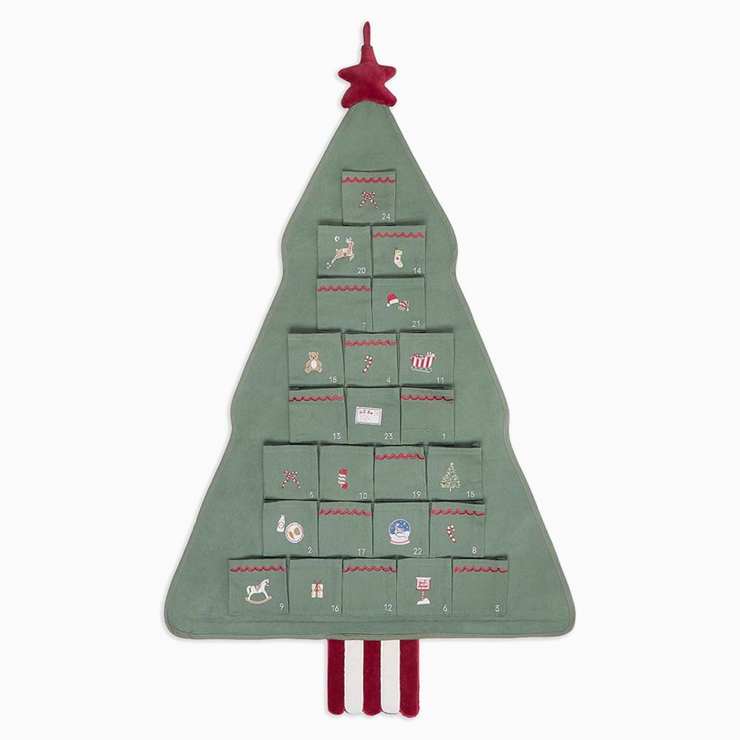 Avery Row Advent Calendar - Christmas Tree