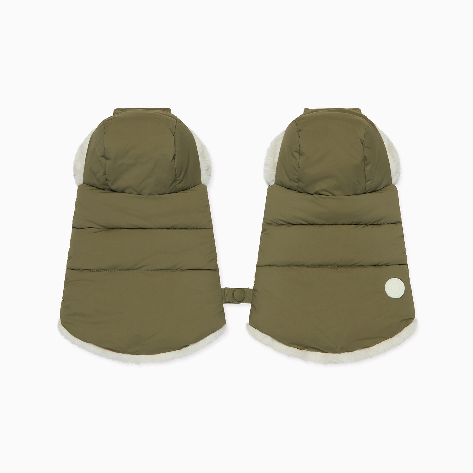 Faux Fur Lined Buggy Mittens