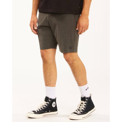 BILLABONG - CROSSFIRE MID SUBMERSIBLE 19" SHORTS | ASPHALT